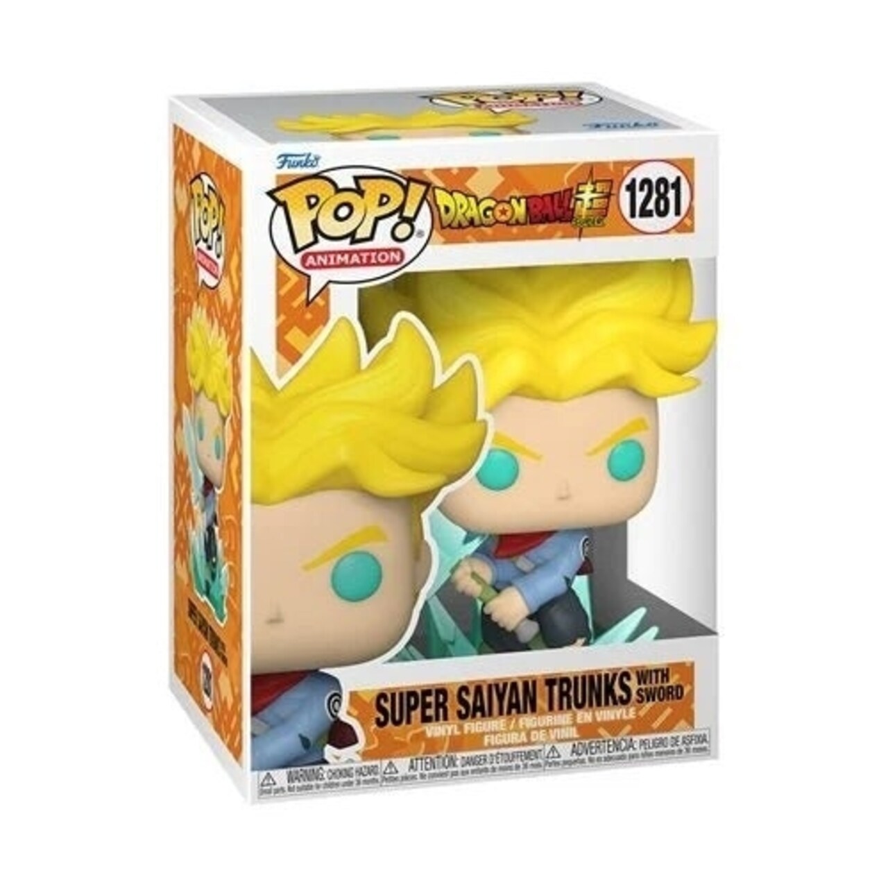 Dragon Ball Super Super Saiyan Trunks With Sword Funko Pop! Vinyl Figure